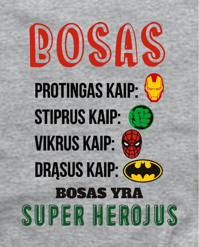 Bosas super herojus